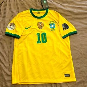 Neymar JR Brazil Jersey, Copa America, Men’s Medium